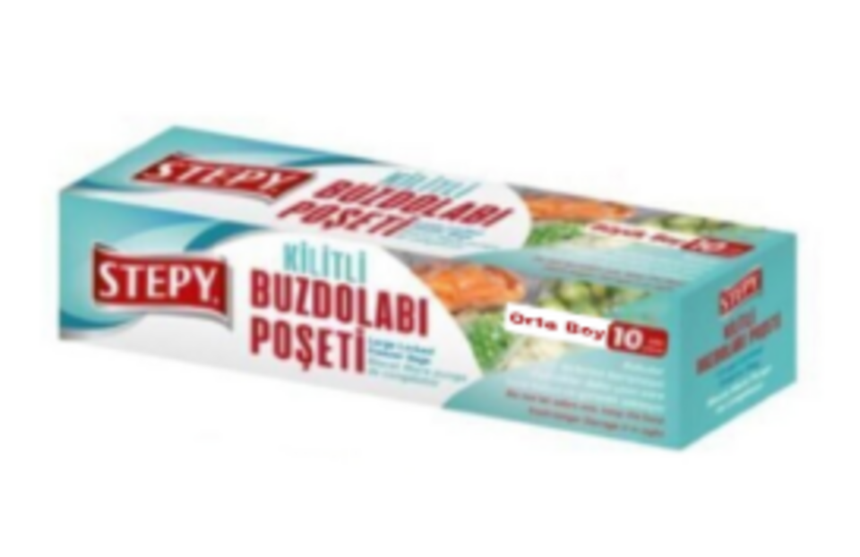 STEPY KİLİTLİ POŞET-ORTA BOY 10'LU